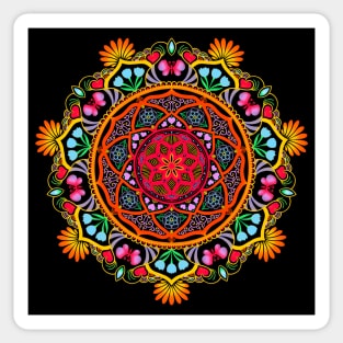 Festive Mandala Sticker